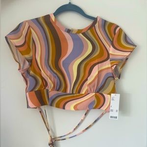 Urban Outfitters Groovy Crop Top